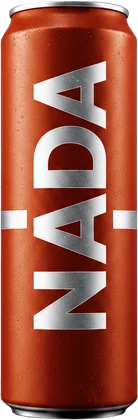 A burnt orange NADA can